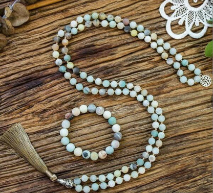 Amazonite Crystal Necklace