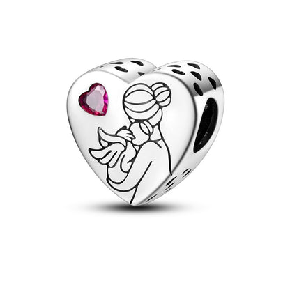 925 Silver Plated Bracelet Charm