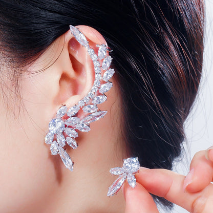 Cubic Zirconium Ear Cuff Set