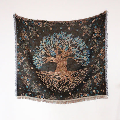 Fringed Bohemian Tapestry/Throw Collection