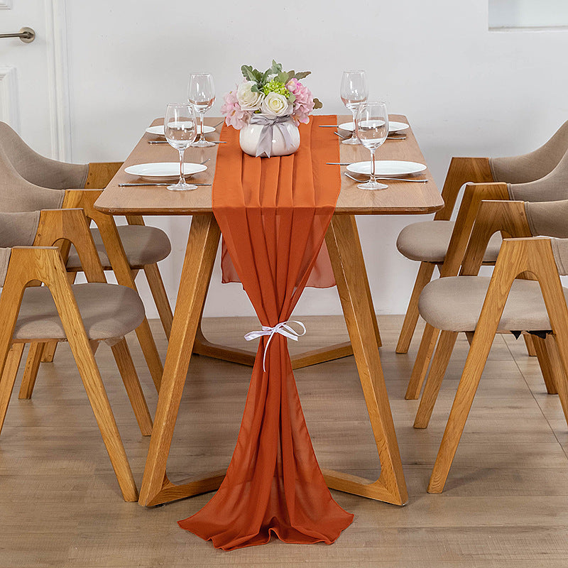 Chiffon Style Table Runner