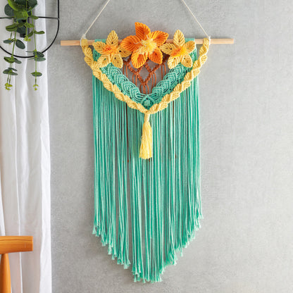 Green Woven Wall Hanging Dreamcatcher