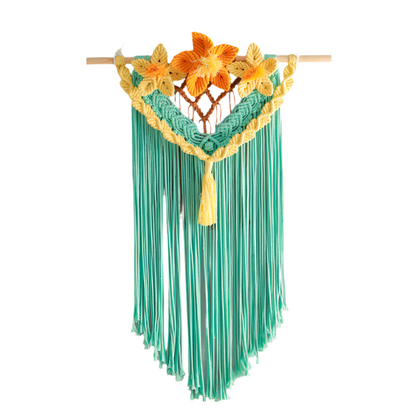 Green Woven Wall Hanging Dreamcatcher