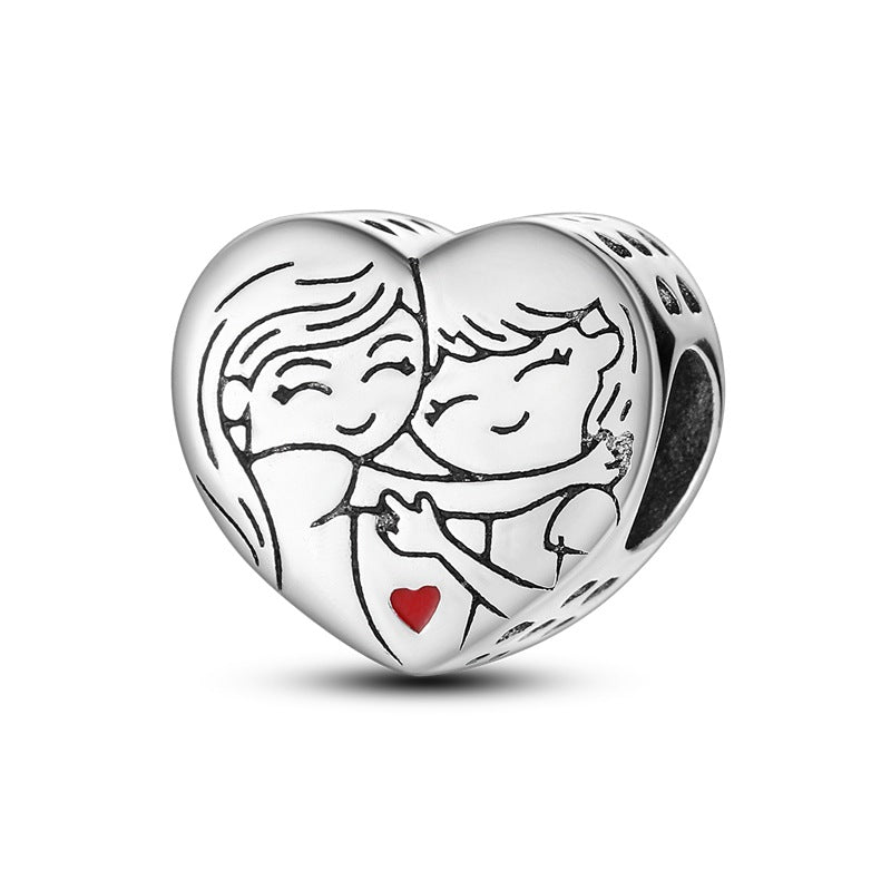 925 Silver Plated Bracelet Charm