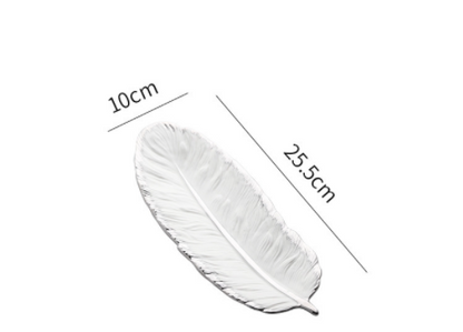 Feather Design Jewellery Tray