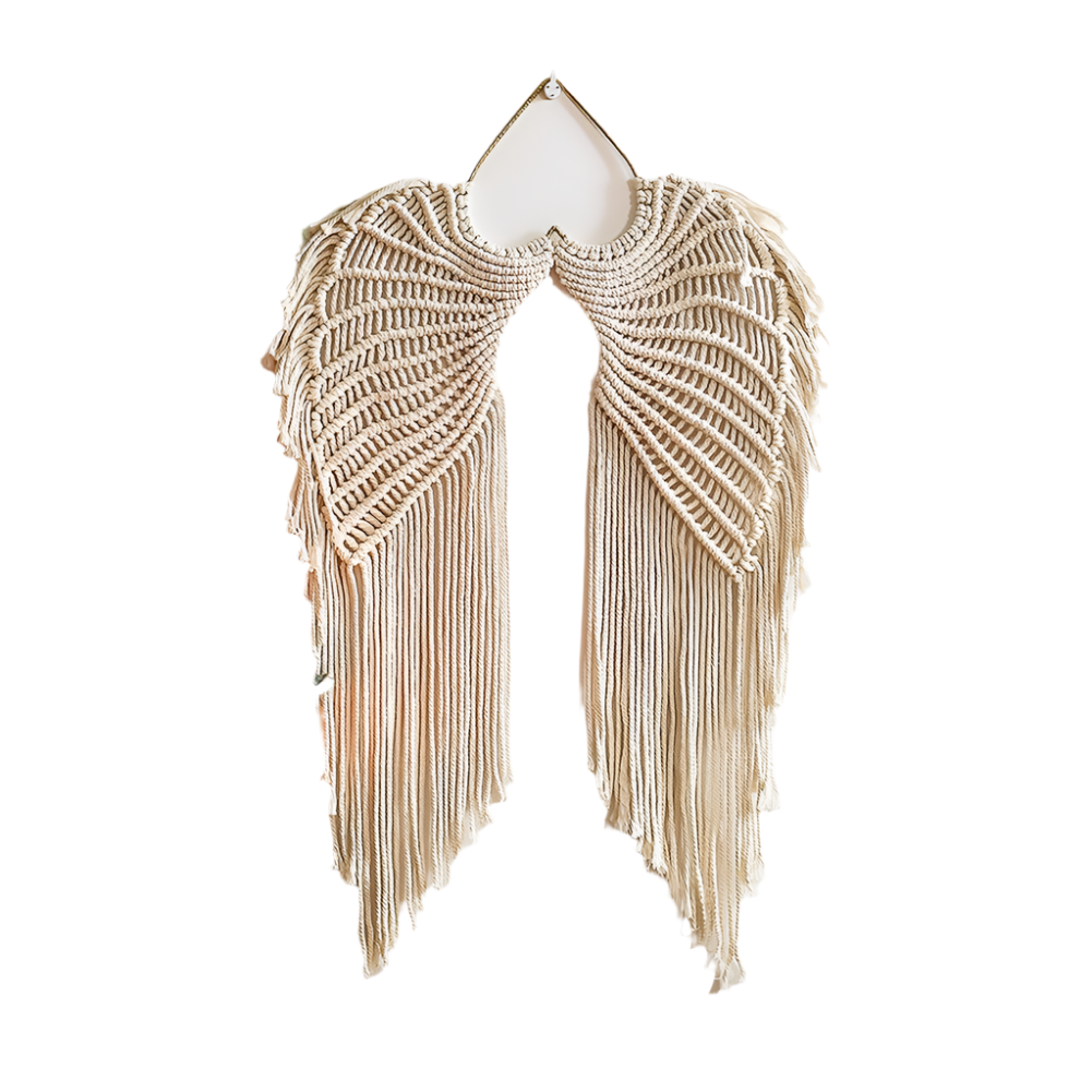 Handwoven Guardian Angel Wings Dreamcatcher