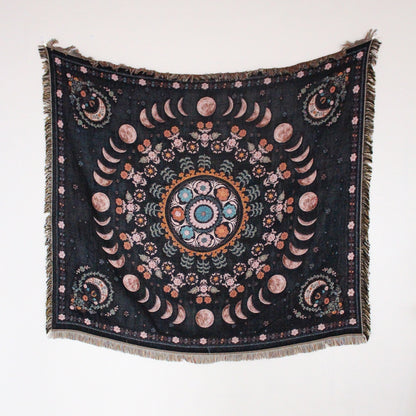 Fringed Bohemian Tapestry/Throw Collection