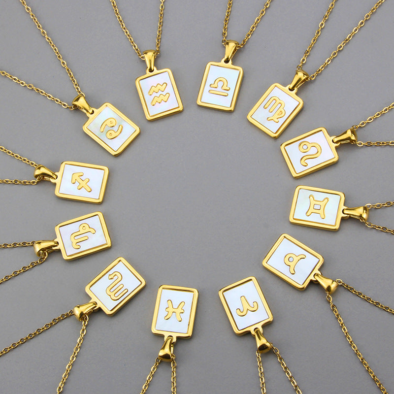 Gold Zodiac Necklace