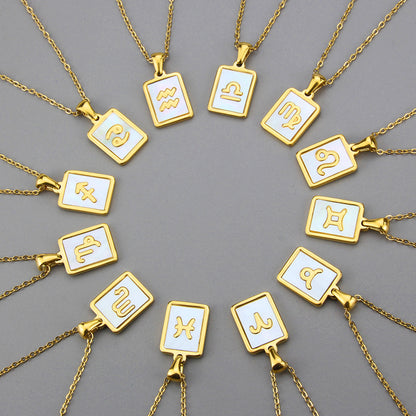 Gold Zodiac Necklace