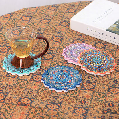 Ceramic Mandala Coaster