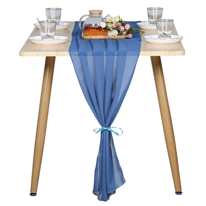 Chiffon Style Table Runner