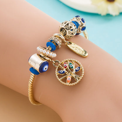 Evil Eye Charm Bracelet