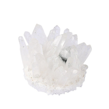 Luxe White Crystal Quartz Cluster