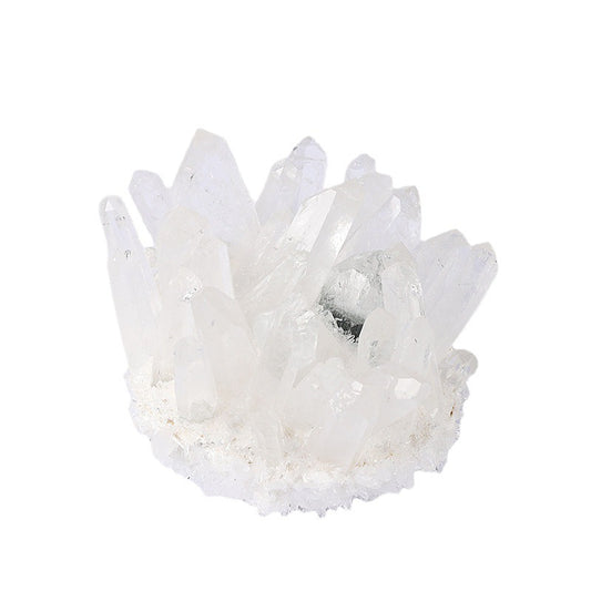 Luxe White Crystal Quartz Cluster